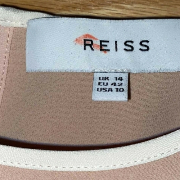 Reiss Amerie Pkeat Stripe Sleeve Dress - Picture 7 of 16